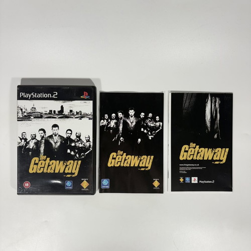 The Getaway PlayStation 2 game used, complete with manual and poster