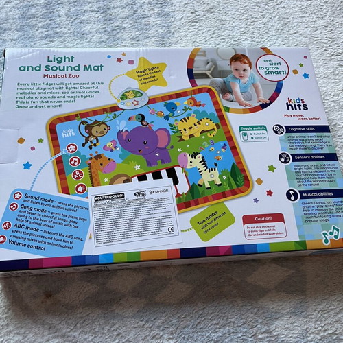 Kids Hits Musical Zoo Light and Sound Mat new