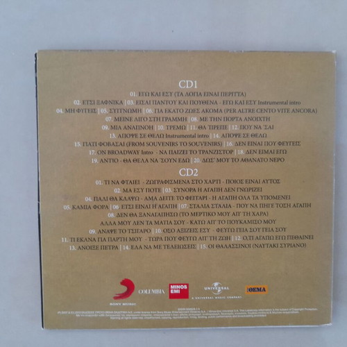 Marinella Antonis Remos Live 2 CD like new, laiko