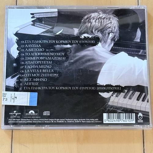 Giorgos Tsalikis Pyretos CD new, laiko