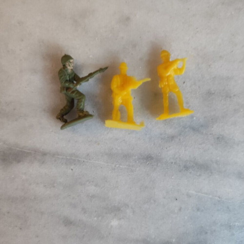 Solpa plastic soldier figures used, Greek made