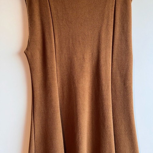 Zara dress size L brown like new