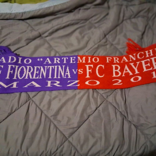 Bayern Munich - Fiorentina Scarf like new, authentic