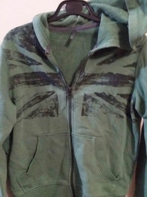 Benetton ζακέτα tween μεταχειρισμένη, λαδί, μέγεθος Large 8-9 ετών