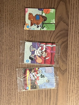 SpongeBob Evga Stickers set of 3 like new