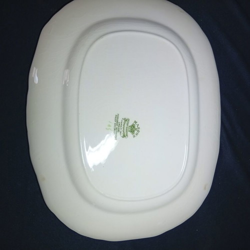 Mason’s Ironstone Paynsley Oval Serving Platter, 34x28 cm