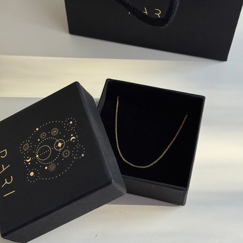 18k Gold Plated Silver Chain Necklace from Pari Fine Jewels new