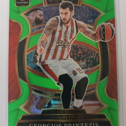 Georgios Printezis 2025-26 Panini Select Euroleague Card new