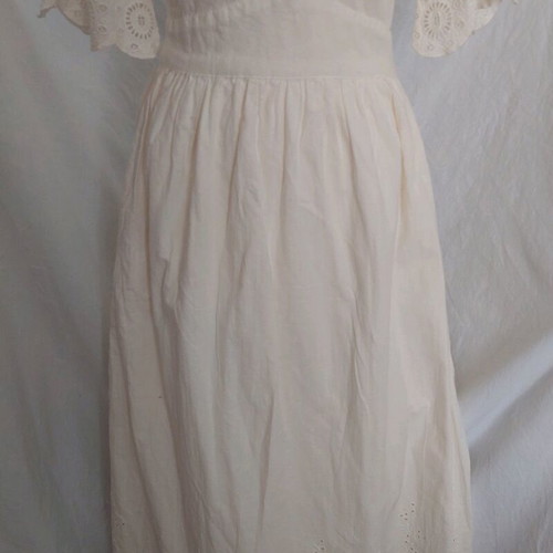 Zara romantic dress new, size Large, ecru