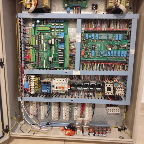 Metal Electrical Box used, large size 83x70x22 cm