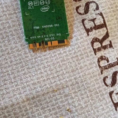 Κάρτα Wi-Fi Intel AX200NGW (Wi-Fi 6) με κεραίες και bracket καινούργια