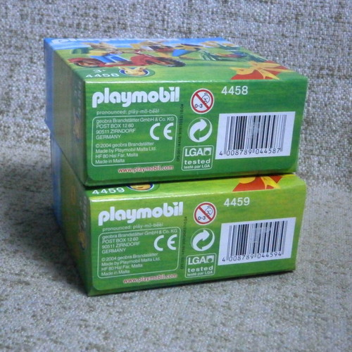 Playmobil 4458 + 4459 Easter Bunnies sealed, pack of 2