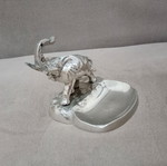 Vintage elephant ashtray like new, metal