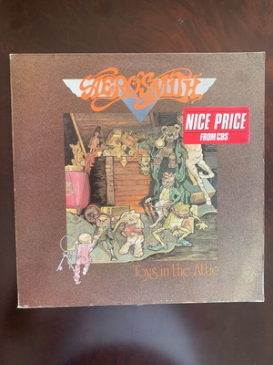 Aerosmith Toys In The Attic vinyl LP album reissue like new