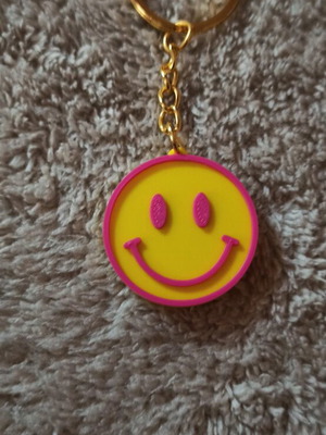 Keychain new, yellow and orange