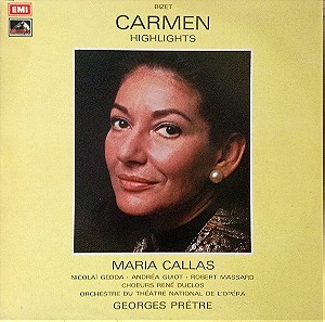 (σπάνιο βυνίλιο) Maria Callas As Carmen - Highlights