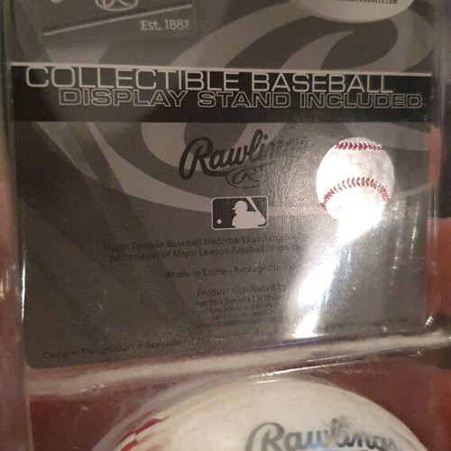 Collectible leather baseball RAWLINGS USA