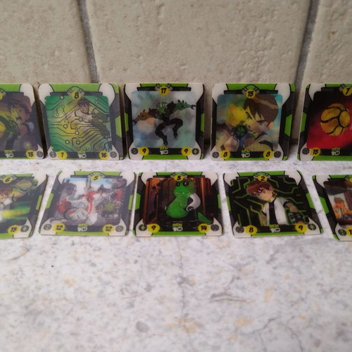 Ben ten motion-changing cards set of 10, like new