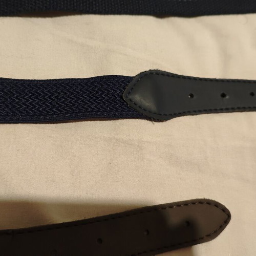 Children's belts set like new, 4 pieces, adjustable elastic