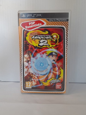 Naruto Ultimate Ninja Heroes 2 PSP game like new, English version with manual