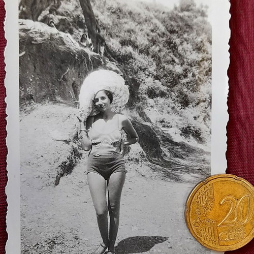 Vintage photo Perama 1935 with handwritten note like new