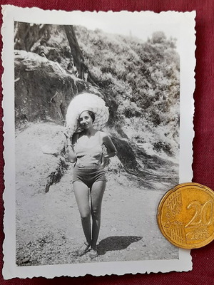 Vintage photo Perama 1935 with handwritten note like new