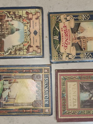 Italian vintage postcards pack of 4 new