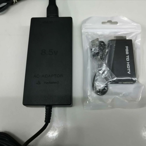 Sony PS2 Slim power supply and HDMI converter like new