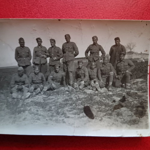 Lot of 2 collectible military photos WW2 used