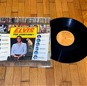 "ELVIS For Everyone" - Elvis Presley - σπάνιος δίσκος Ελληνικής κοπής MINOS συλλεκτικός