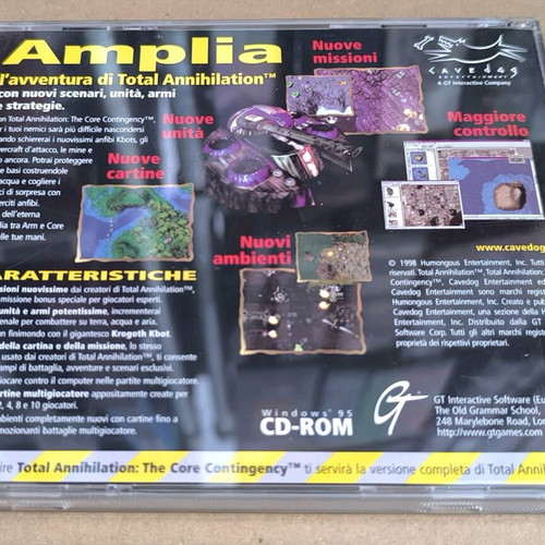 Total Annihilation The Core Contingency Expansion Disc for PC like new