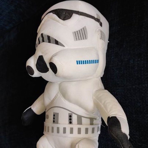 Star Wars Stormtrooper plush figure used 31 cm