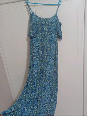Emprime dress M&V like new, blue, size XL