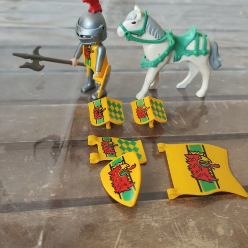 Playmobil ιππότες 5778 πακέτο μεταχειρισμένο με έξτρα κομμάτια