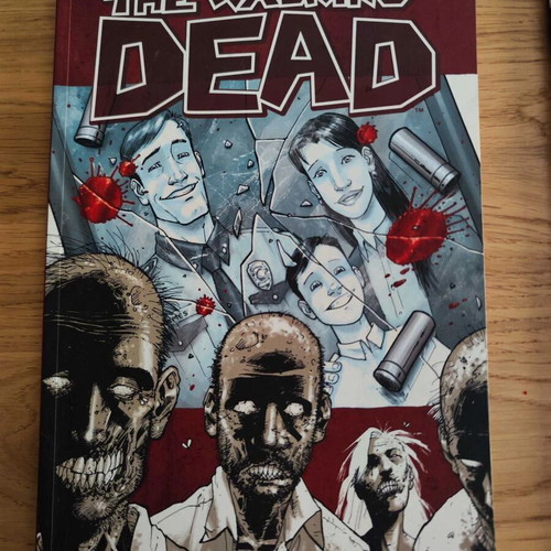 The Walking Dead graphic novels volumes 1 to 3 like new