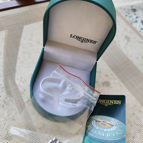 Longines watch bracelet links set of 4 new silver