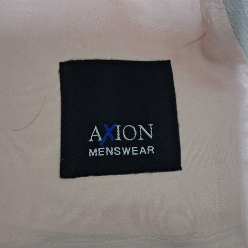 Axion Menswear men's jacket used, light gray, sizes XL and XXL