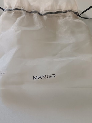 Mango gold earrings 6.5 cm, new