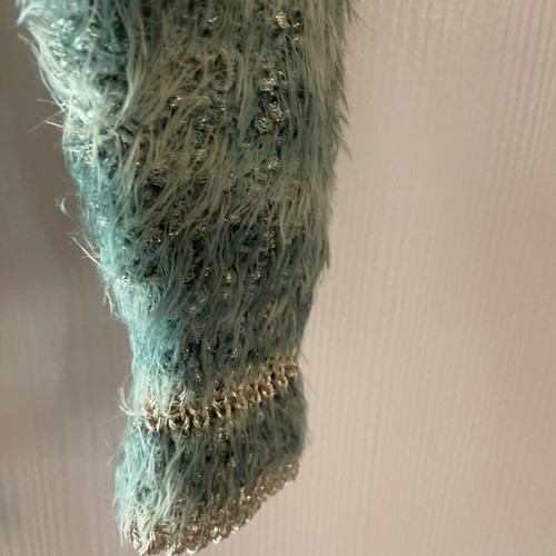 Cardigan like new, green, sizes S and M