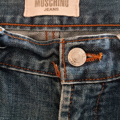 Moschino jeans straight leg used, blue, size 36