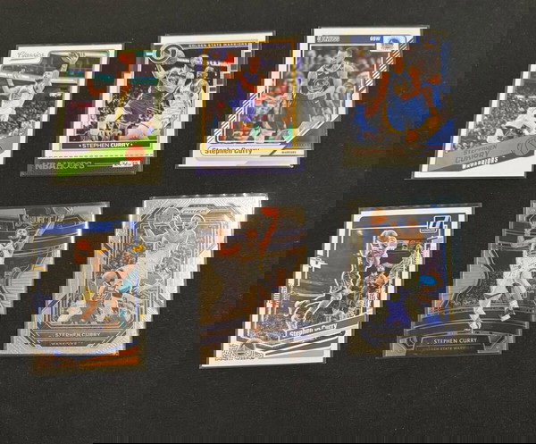Panini NBA - Stephen Curry lot (6 cards)