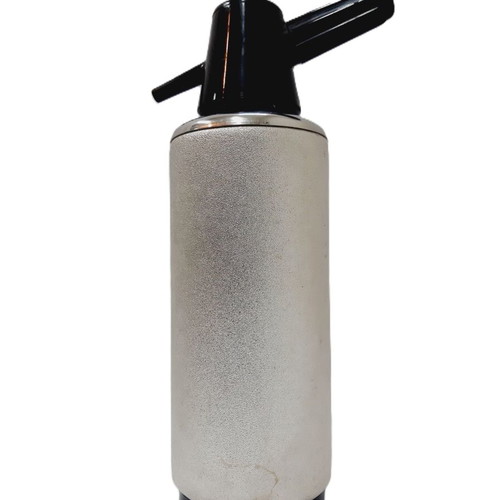 Rostex Soda Siphon 2L Aluminum Bakelite Vintage 1970