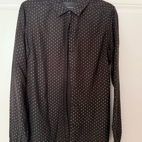 Maison Scotch black shirt like new, size 2 (M)