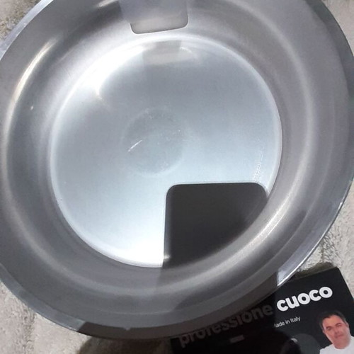 Frying Pan 24 cm Pure Aluminium Made in Italy new