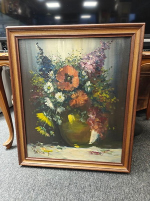 Oil Painting on Canvas by Walter like new