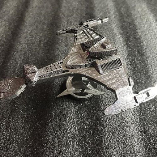 Piece Fun 3D Metal Model Kit Klingon Vorcha Attack Cruiser
