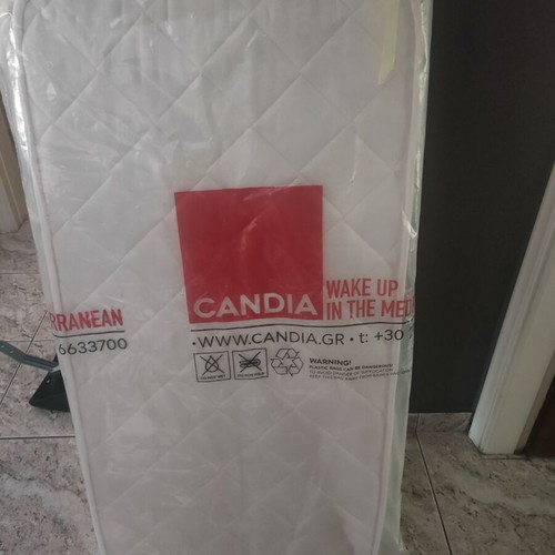 Candia Strom classic orthopedic baby mattress new 60x120
