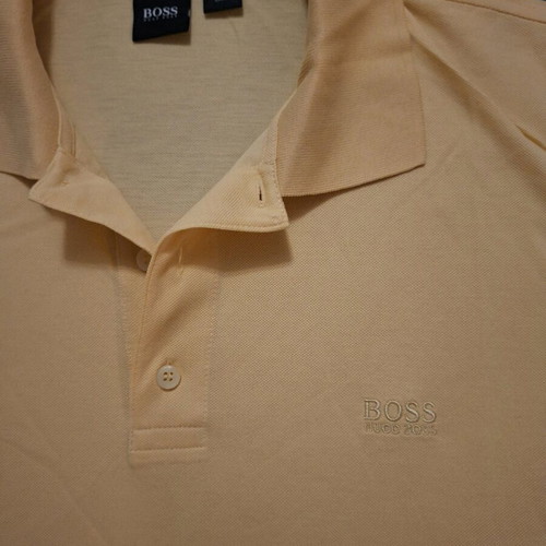 Boss Polo yellow XXL new without label