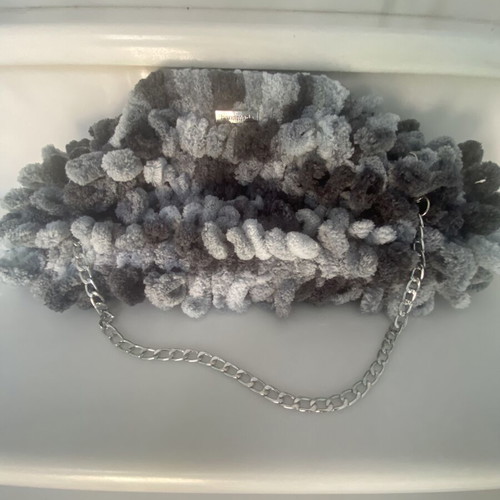 Handmade Puffy Shoulder Bag large, like new