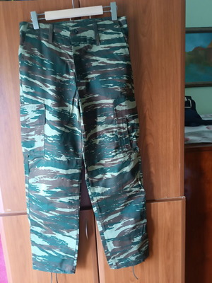 Στρατιωτικό παντελόνι σε παραλλαγή, μέγεθος L
